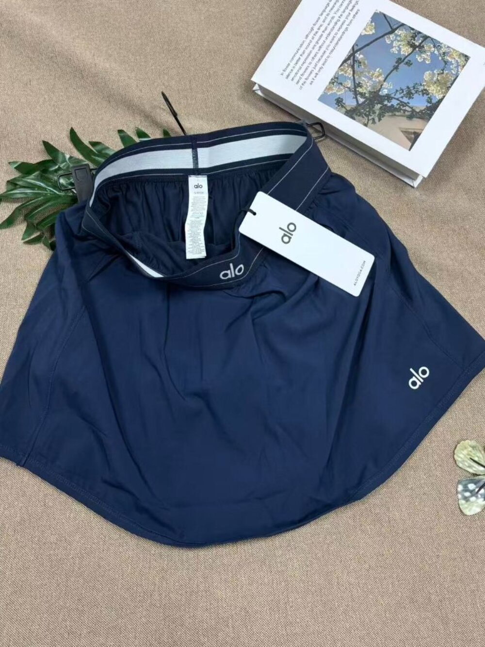 🏌️♀️ALO Yoga Match Point Tennis Skirt Navy Blue High-Waisted Sizes XS–M💃 - Picture 4 of 8